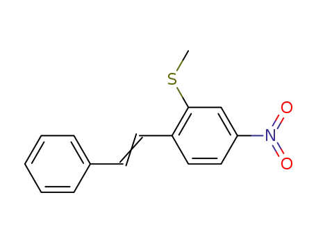 2-Methylthio-4-nitrostilben