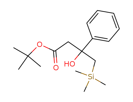 3-Hydroxy-3-phenyl-4-trimethylsilanyl-butyric acid tert-butyl ester