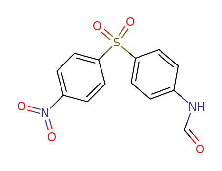 Molecular Structure of 6784-23-2 (N-[4-(4-nitrophenyl)sulfonylphenyl]formamide)