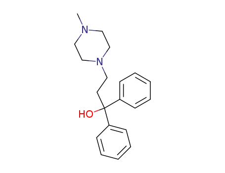 3-(4-methyl-piperazin-1-yl)-1,1-diphenyl-propan-1-ol