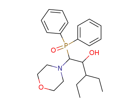 1-diphenylphosphinoyl-3-ethyl-1-morpholin-4-yl-pentan-2-ol
