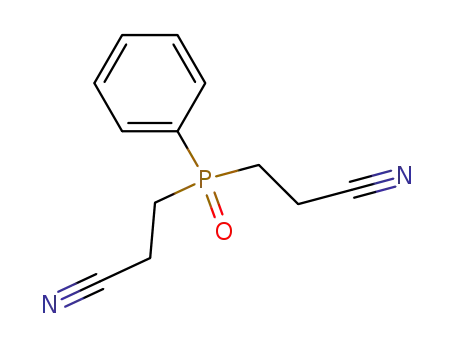 Molecular Structure of 15270-80-1 (3,3'-phenylphosphonoyl-di-propionitrile)