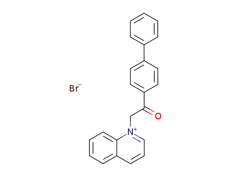 Quinolinium,1-(2-[1,1'-biphenyl]-4-yl-2-oxoethyl)-, bromide (1:1) cas  75613-97-7