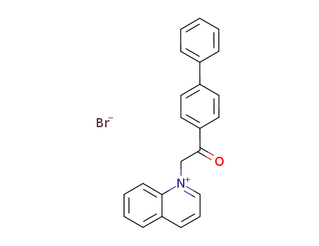 1-[2-([1,1'-Biphenyl]-4-yl)-2-oxoethyl]quinolin-1-ium bromide