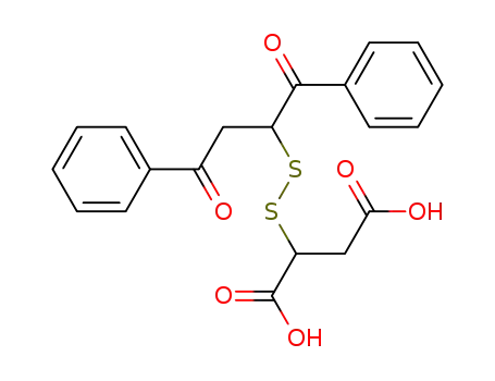 6,7-Dibenzoyl-3-carboxy-4,5-dithia-heptansaeure