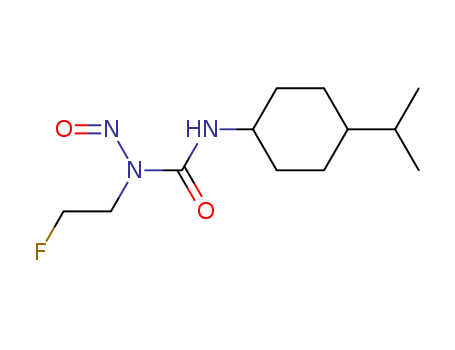 Urea, 1-(2-fluoroethyl)-3-(4-isopropylcyclohexyl)-1-nitroso- cas  33024-38-3