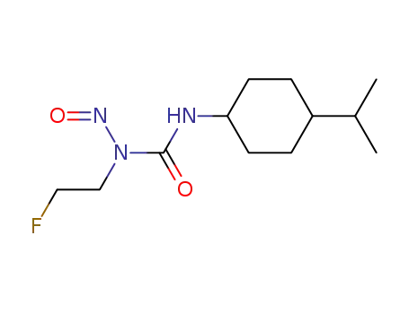 Molecular Structure of 33024-38-3 (N-(2-Fluoroethyl)-N'-(4-isopropylcyclohexyl)-N-nitrosourea)