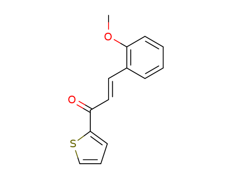 3-(2-Methoxyphenyl)-1-(2-thienyl)-2-propen-1-one