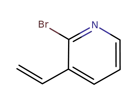 Molecular Structure of 932042-98-3 (2-bromo-3-vinylpyridine)