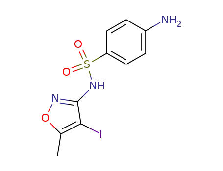 Benzenesulfonamide, 4-amino-N-(4-iodo-5-methyl-3-isoxazolyl)-