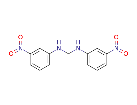 Molecular Structure of 6638-08-0 (Methanediamine,N,N'-bis(3-nitrophenyl)-)