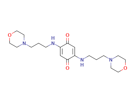 2,5-BIS((3-MORPHOLINOPROPYL)AMINO)-P-BENZOQUINONE