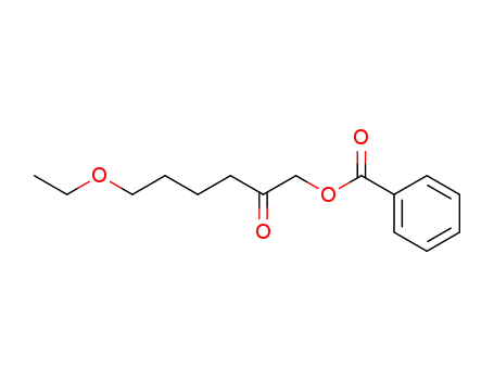 Molecular Structure of 63521-04-0 (2-Hexanone, 1-(benzoyloxy)-6-ethoxy-)