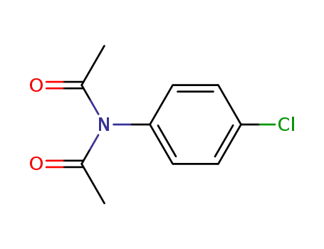 Molecular Structure of 3027-00-7 (N-acetyl-N-(4-chlorophenyl)acetamide)