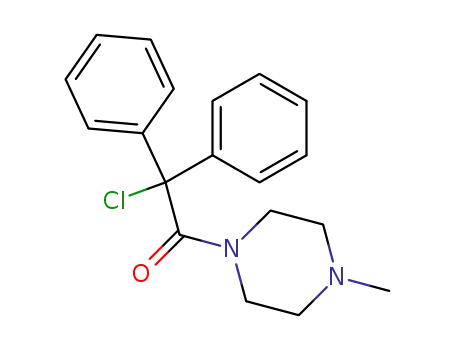 1-(chloro-diphenyl-acetyl)-4-methyl-piperazine