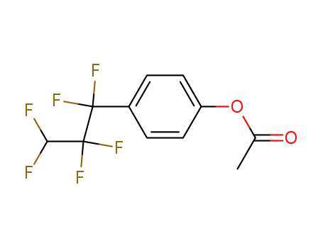 4-Acetoxy-1-(3H-perfluor-propyl)-benzol