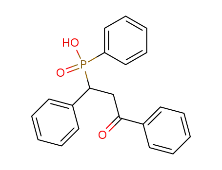 (3-oxo-1,3-diphenyl-propyl)-phenyl-phosphinic acid