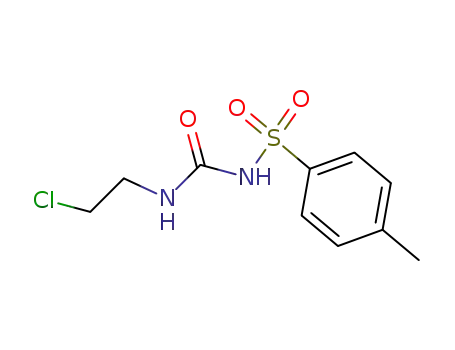 Molecular Structure of 33021-74-8 (N-[(2-chloroethyl)carbamoyl]-4-methylbenzenesulfonamide)