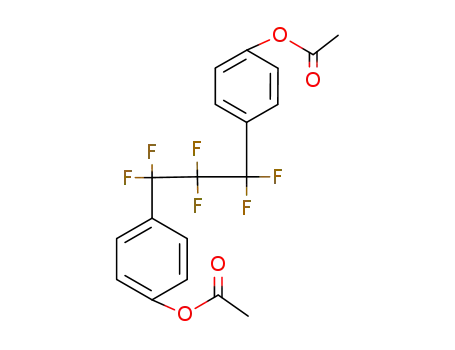 [4-[3-(4-Acetyloxyphenyl)-1,1,2,2,3,3-hexafluoropropyl]phenyl] acetate
