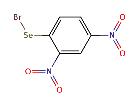 Molecular Structure of 63155-94-2 (Benzeneselenenyl bromide, 2,4-dinitro-)
