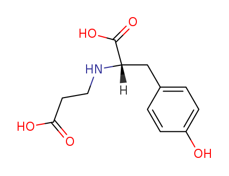 2-(2-carboxyethylamino)-3-(4-hydroxyphenyl)propanoic acid cas  7770-02-7