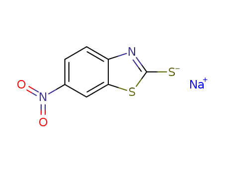 sodium 6-nitro-1,3-benzothiazole-2-thiolate