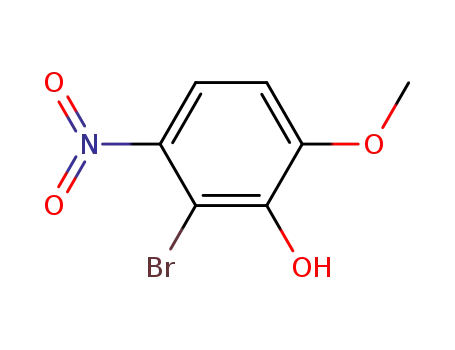 2-Bromo-6-methoxy-3-nitrophenol