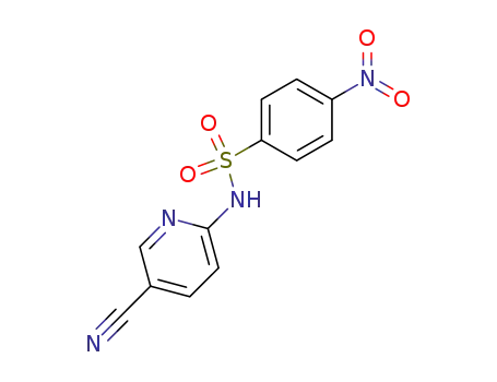6-(4-nitro-benzenesulfonylamino)-nicotinonitrile