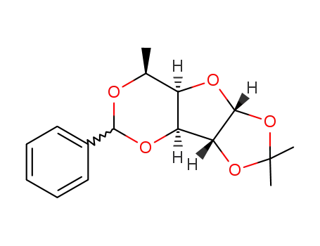 <i>O</i><sup>3</sup>,<i>O</i><sup>5</sup>-((Ξ)-benzylidene)-<i>O</i><sup>1</sup>,<i>O</i><sup>2</sup>-isopropylidene-6-deoxy-β-L-idofuranose