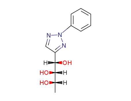 1,2,3-Butanetriol,1-(2-phenyl-2H-1,2,3-triazol-4-yl)-, (1S,2S,3S)- cas  15476-07-0