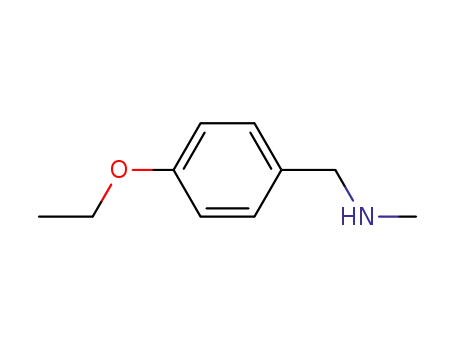 Molecular Structure of 41690-86-2 (N-(4-ETHOXYBENZYL)-N-METHYLAMINE)