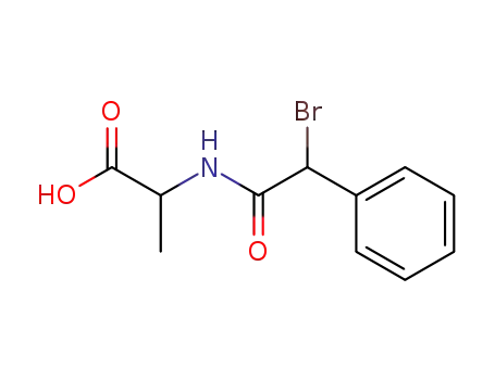 <i>N</i>-(bromo-phenyl-acetyl)-alanine