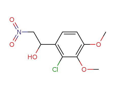 1-(2-chloro-3,4-dimethoxy-phenyl)-2-nitro-ethanol
