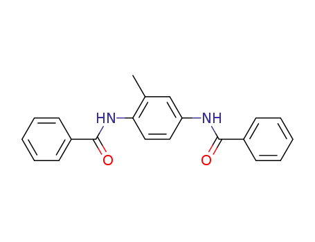 Molecular Structure of 112717-68-7 (<i>N</i>,<i>N</i>'-(methyl-<i>p</i>-phenylene)-bis-benzamide)