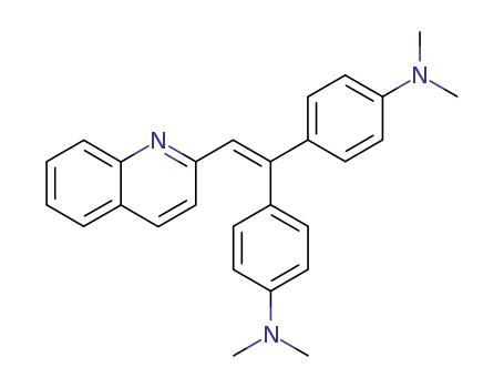 2-[2,2-bis-(4-dimethylamino-phenyl)-vinyl]-quinoline