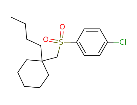 p-Chlorphenyl-(1-butylcyclohexyl)-methylsulfon