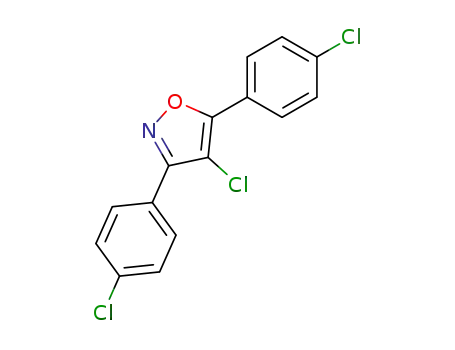 4-chloro-3,5-bis-(4-chloro-phenyl)-isoxazole