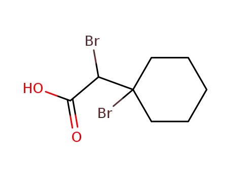 bromo-(1-bromo-cyclohexyl)-acetic acid