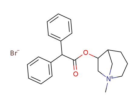 6-[(diphenylacetyl)oxy]-1-methyl-1-azoniabicyclo[3.2.1]octane bromide