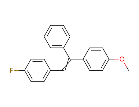 1-(p-Fluorophenyl)-2-(p-methoxyphenyl)-2-phenylethylene