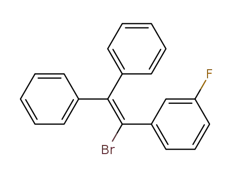 Molecular Structure of 1159-51-9 (1-(1-bromo-2,2-diphenylethenyl)-3-fluorobenzene)
