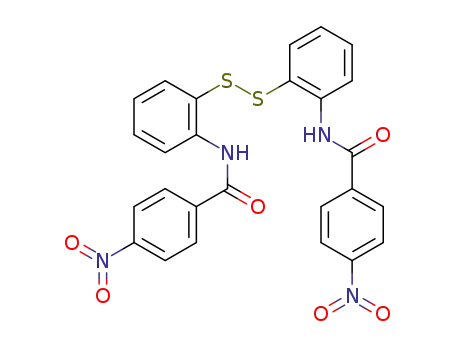 bis-[2-(4-nitro-benzoylamino)-phenyl]-disulfide