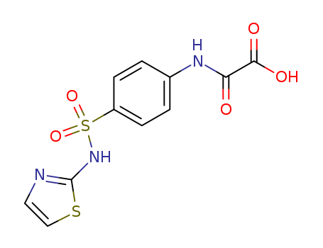 Acetic acid, oxo[[4-[(2-thiazolylamino)sulfonyl]phenyl]amino]-