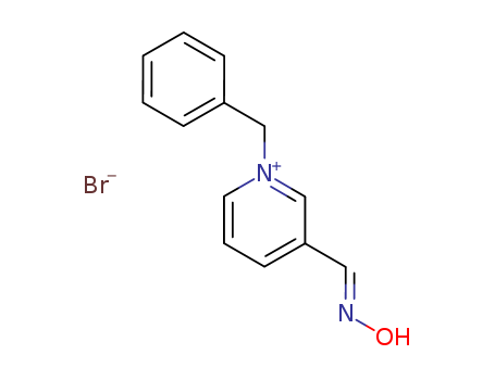Pyridinium, 3-[(hydroxyimino)methyl]-1-(phenylmethyl)-, bromide