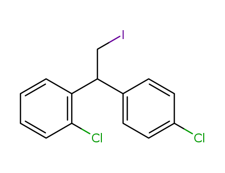 Benzene,1-chloro-2-[1-(4-chlorophenyl)-2-iodoethyl]-