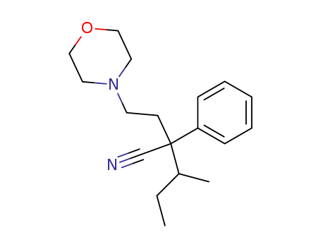 3-メチル-2-(2-モルホリノエチル)-2-フェニルバレロニトリル