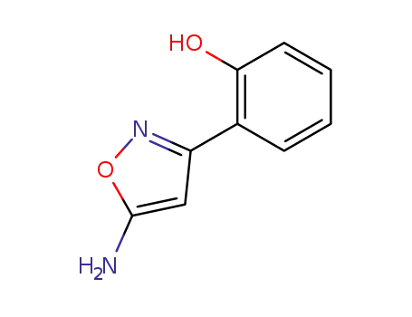 Molecular Structure of 59899-13-7 (2-(5-AMINO-ISOXAZOL-3-YL)-PHENOL)