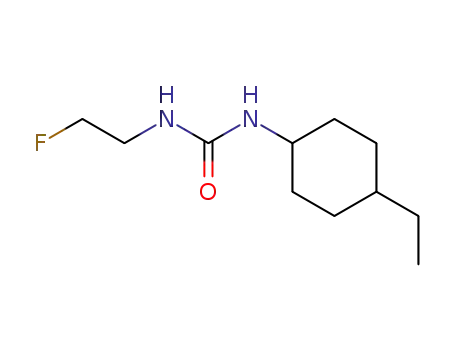 Molecular Structure of 33021-78-2 (1-(4-ethylcyclohexyl)-3-(2-fluoroethyl)urea)