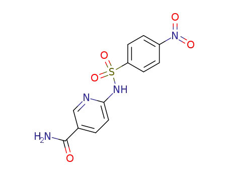 6-(4-nitro-benzenesulfonylamino)-nicotinic acid amide