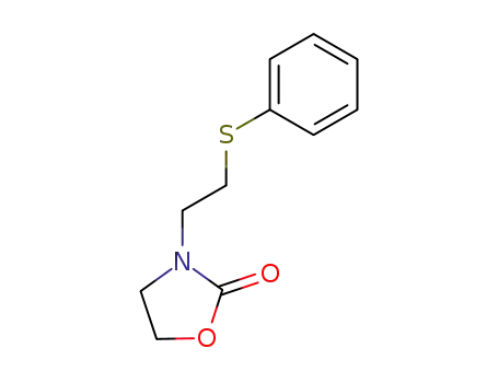 3-(2-phenylsulfanyl-ethyl)-oxazolidin-2-one